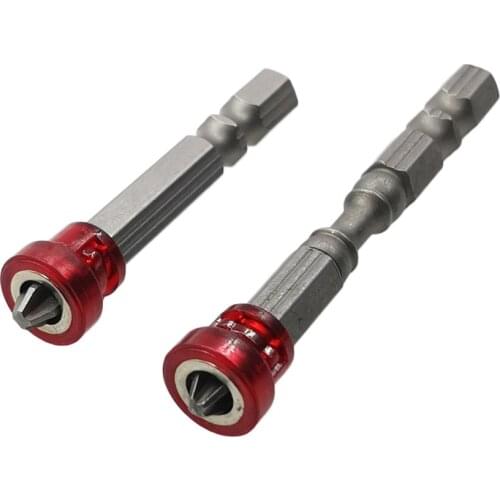 1pc Magnetic Screwdriver Bit Cross-head PH2 Magnetic Screwdriver Bits 1/4 Inch Hex Shank Electric Screwdriver Bit