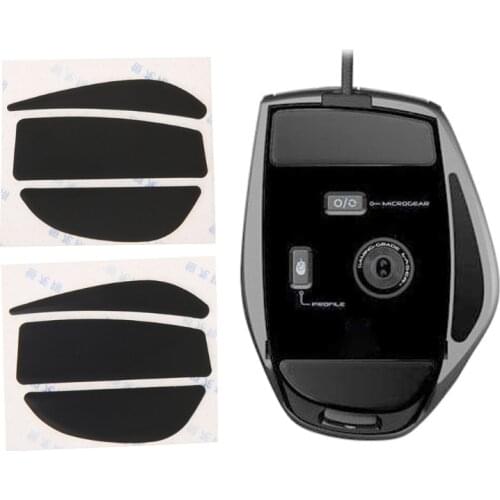2 Sets 0.6mm Thickness Replacement Mouse Feet Mouse Skates for logitech G9 G9X