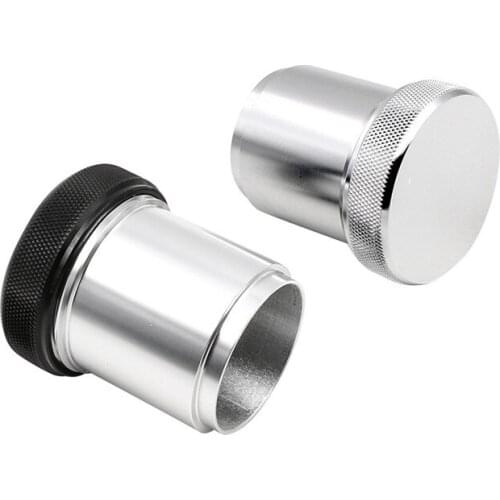 Aluminium Alloy Weld On Filler Neck and Cap 1.5" Oil Fuel Surge Tank Coolant Reservoir Caps Radiator Cap with O Ring Seal