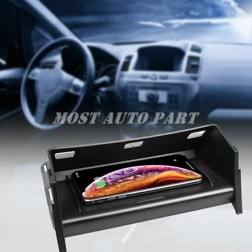 Inner Car Wireless Charger Phone Fast Charging Pad For Benz GLE W166 C292 GLS X166 2016-2019 The Phone With QI Wireless Charging