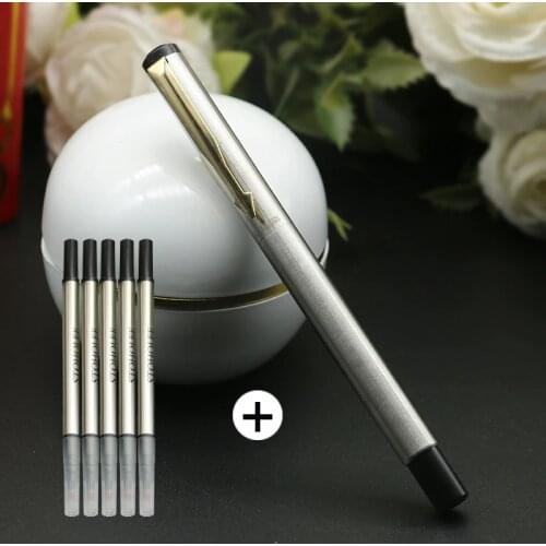Free Shipping STOHOLEE Black Roller Ball Pen Good Quality Pens Stationery Office School Suppliers Signature Ballpoint Pen