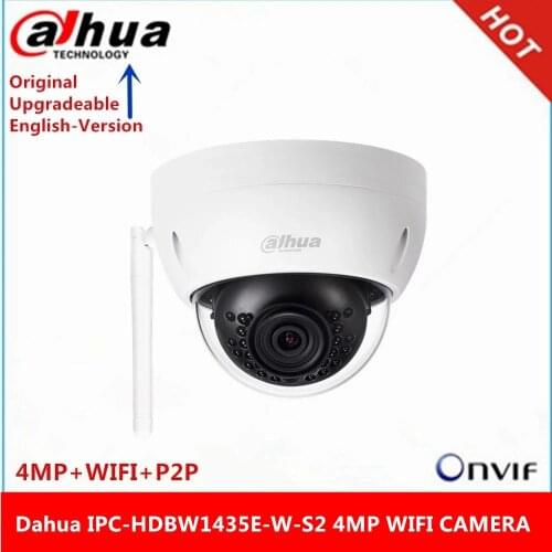 Dahua IPC-HDBW1435E-W 4MP IP Camera IR30M IP67 built-in SD Card slot Network outdoor WIFI Camera