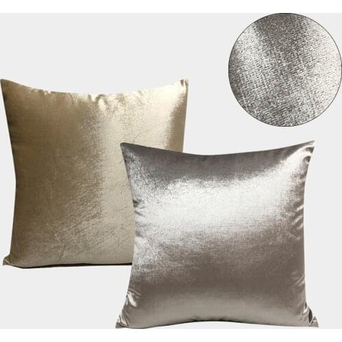 Square Pillow Cover Solid Pillowcases 45cmX45cm Cushion Cover Velvet Decorative Pillow Cases Throw Waist Cushion Cover for Sofa
