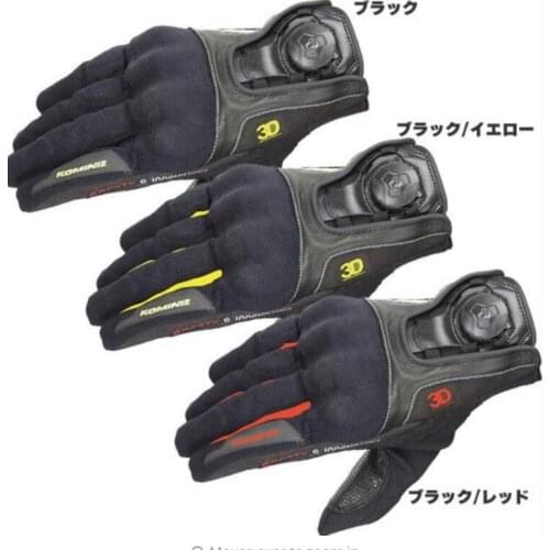 KOMINE GK 164 3D Motorcycle Gloves Touch Screen Boa Knuckle Protect Men Cycling Racing Gloves