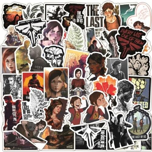 10/50Pcs/Pack Cartoon Sticker The Last of Us Sticker for Motorcycle Skateboard Bike Laptop Phone Suitcase Car Sticker