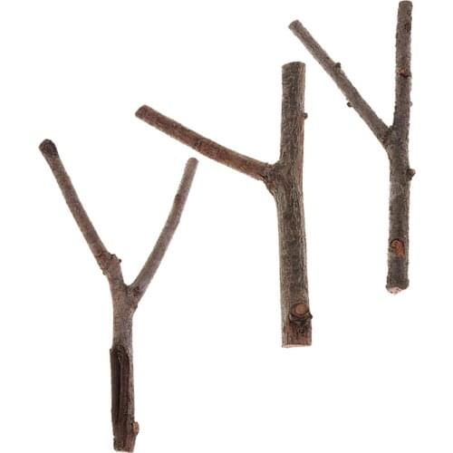 Natural Driftwood Pieces Branches Sticks Pieces DIY Rustic Decorative Wood Crafts Arts - Wood, 3 Size Choose
