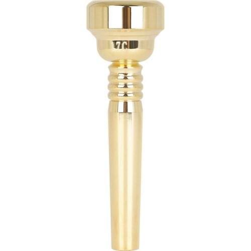 Professional 17C Musical Trumpet Mouthpiece Accessories Tone Brass Instrument Professional Mini Portable Bugle Mouth