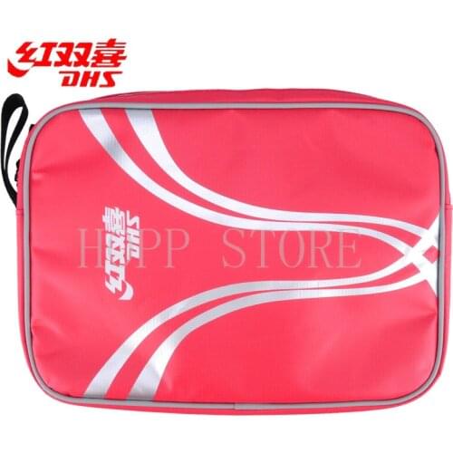 DHS table tennis bag case single layer PEVA waterproof material ping pong accessories tenis de mesa