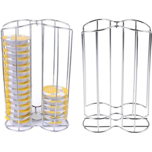 Vertical Coffee Capsule Display Holder for 32 Pieces Cafe Capsules Coffee Pod Stand Office Kitchen Desktop Storage Rack 85DA