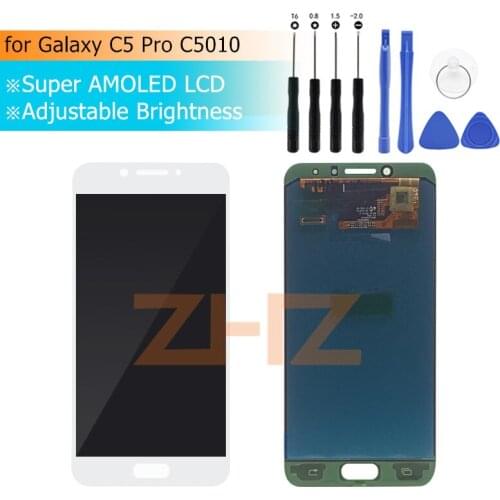 For samsung galaxy c5 pro c5010 lcd display touch screen digitizer Assembly for Galaxy C5 Pro lcd display repair spare parts