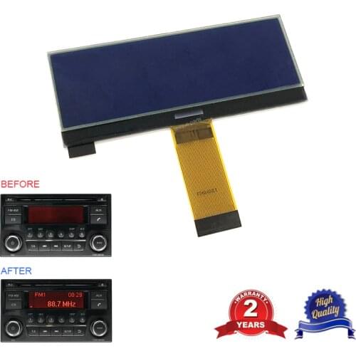 CD Player Radio Pixel Repair LCD Screen Display for Nissan Juke Qashqai X-Trail Frontier Note Dualis Navara Suzuki Equator