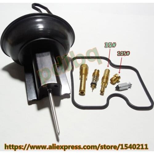 1 set of $ 18)HMHonda CBR250RR MC22 motorcycle CBR22 Keihin carburetor repair kit Kit Configure plunger diaphragm assembly