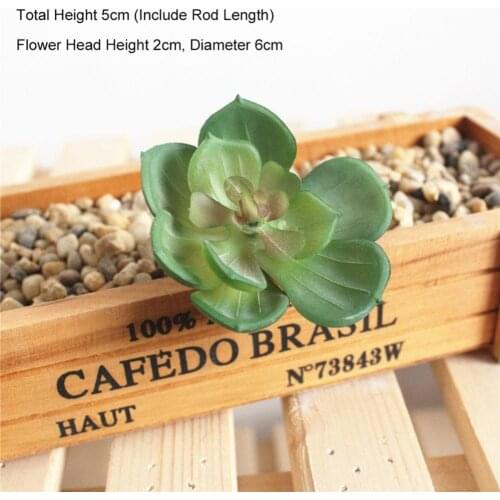 1Pc Artificial Succulent Plant Home Cafe Decor Succulent Plant Non-faded Garden Lifelikes Office Decor Succulent Aloe Plants
