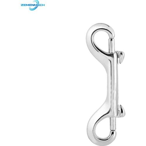 316 Stainless Steel Scuba Diving Clips Double Ended Bolt Snap Hook BCD Choice Snap Bolt Kit Quick Draw Pet Chains Trigger Boat
