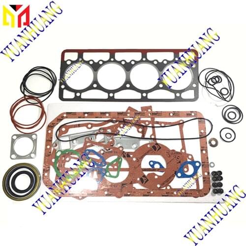 4D92 4D92E Engine Full Gasket Kit Overhual Set For Komatsu Excavator Tractor Cylinder Head