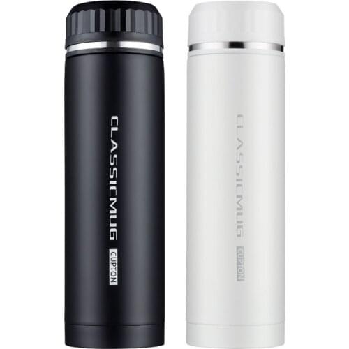 500ml Fashion Chilly Bottle Classic Double Wall Stainless Steel Thermos Business Insulated Tumbler Vacuum Flask