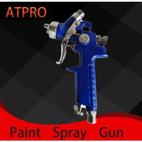0.8/1.0mm HVLP Air Sprayer Airbrush Kit Touch-Up Paint Spraying Tool Gravity-Feed Air Brush Set Auto Car Painting Spot Repairing