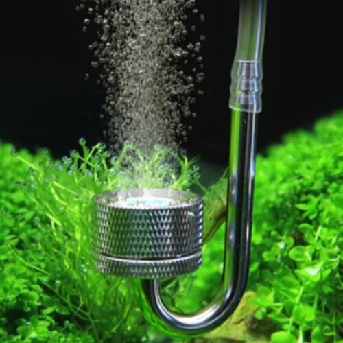 Aquarium CO2 Diffuser Fish Tank Bubble Atomizer Reactor Solenoid Regulator