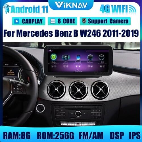 10.25inch Android 11 car radio GPS Navigation For Mercedes Benz B W246 2011-2019 radio player autoradio DVD multimedia 2din
