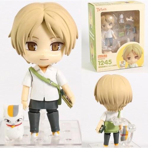 Natsume Yuujinchou Takashi Natsume & Madara 1245 Q Ver Action Figure Figurine Collection Model Doll Toy Gift