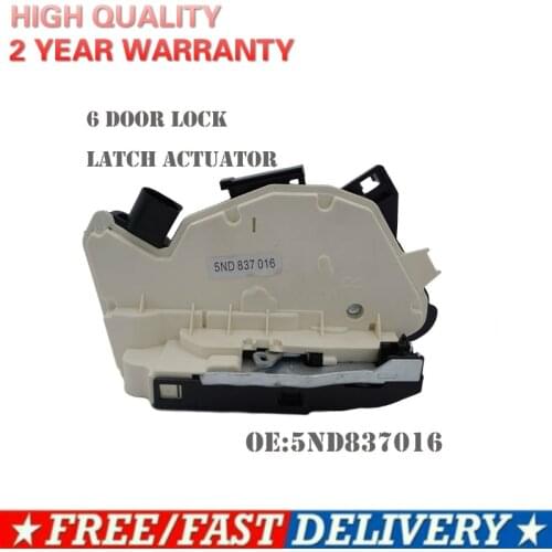 FR 5N1 837 016 A C E 5ND837016 1S1837016C 5N1837016 Door Lock Latch Actuator For VW Amarok A1 Passat CC Scirocco Skoda Fabia