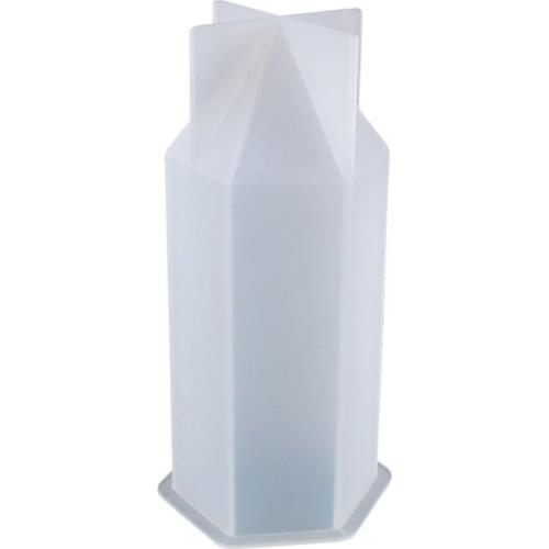 T8DE Crystal Point Tower Epoxy Resin Mold Aromatherapy Plaster Candle Silicone Mould DIY Crafts Jewelry Home Decoration Mold