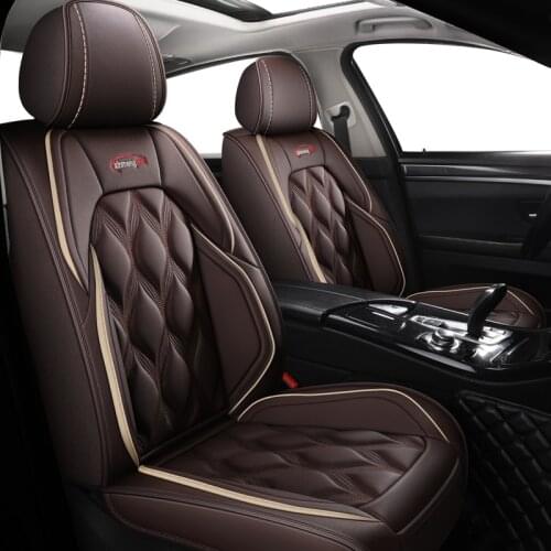 ZHOUSHENGLEE leather car seat covers For Opel all models Astra g h Antara Vectra b c zafira a b car accessories auto styling