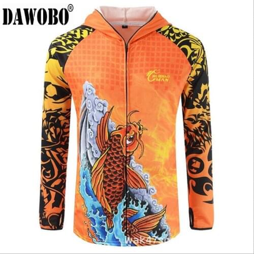 Mens summer style Fishing Clothes Hydrophobic Clothing Outdoor Camping Anti-UV Womens Hooded Jackets Waterproof Quick Dry