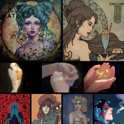 Anime Diamond Painting Kits Portrait Character Embroidery Cross Cartoon Diamond Mosaic Art Decor Picture Cross Stitch Home Gift