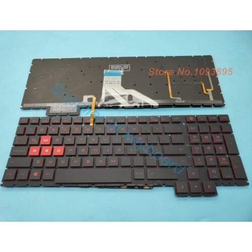 New Spanish Keyboard For HP OMEN 15-ce005la 15-ce006la Laptop Latin Spanish Keyboard Red Backlit