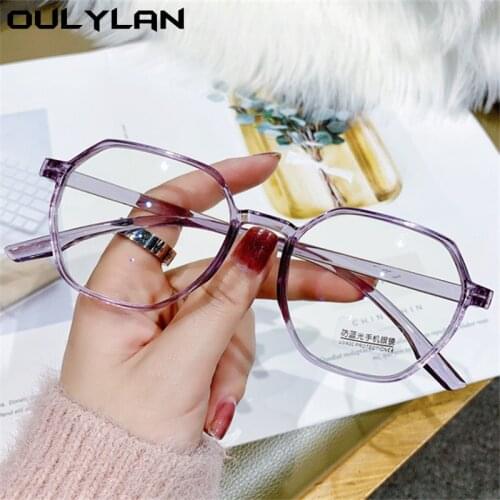Oulylan Ultralight Women Men Reading Glasses Retro Anti Blue Light Clear Lens Presbyopic Eyeglasses +1.0 1.5 2.0 3.0 3.5 4.0