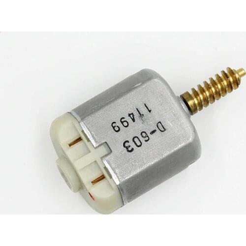 Flat DC 12V 260 motor Direction lock central lock Lock door lock motor Screw shaft DIY car motor