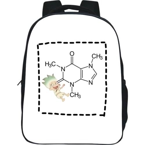 Anime Dr Stone Backpack Boy Girl Bag Students School Bags Anime Cosplay Bookbag Children Bag Fashion Cartoon Travel Rucksack