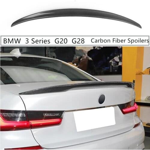 Carbon Fiber Spoiler For BMW 3 Series G20 G28 318 320 325 328 330 335 2019 2020 2021 2022 High Quality Wing Lip Spoilers