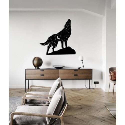 World Metal Art Wolf Metal Tablotürk, accessories turkish history