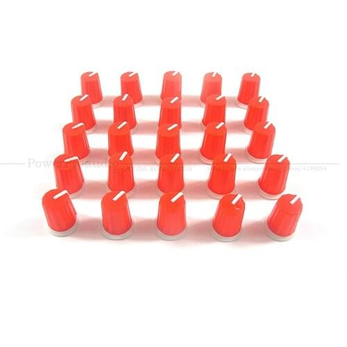 20pcs/lot EQ Cap Equalizer Knob / High School Bass Pot Knob Cap for Pioneer DJ MIXER DJM djm-2000 900 850 750 700 800 Red Color