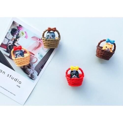 4 PCS Cartoon Cute Soft Plastic Material Soft Magnet Refrigerator Magnet Magnet Creative Set Decoration