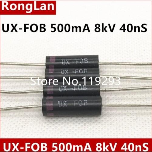 [BELLA] high voltage high voltage diode UX-FOB UX-F0B voltage silicon stack 500mA 8kV 40nS--20pcs/lot