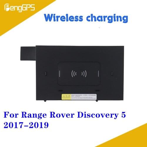 Quick Wireless Charger For Range Rover Discovery 5 2017 2018 2019 Fast Mobile Phone 10W Hidden Car Dashboard Holder Charging Pad
