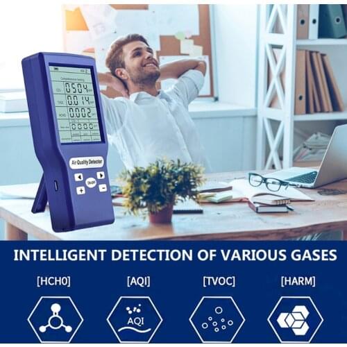 Air Quality Monitor Detector for Formaldehyde TVOC/PM2.5/PM10/CO2 425B