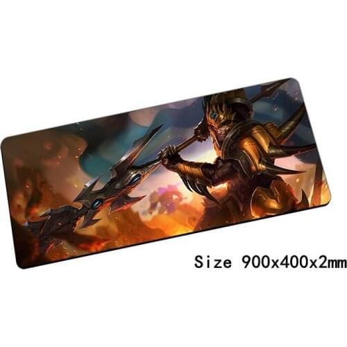 Jarvan IV mouse pad 900x400x2mm pad mouse lol notbook computer mousepad Exemplar of Demacia gaming padmouse gamer mouse mats
