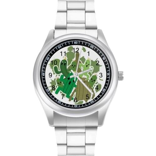 Final Fantasy Quartz Watch Fishing Silent Wrist Watch Steel Photo High Class Female Wristwatch