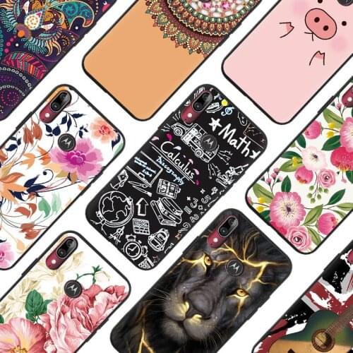 Cover Original Phone Case For MOTO E6 Plus/E6S Durable Silicone Shockproof Waterproof Fashion