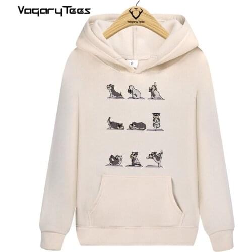 Autumn High Quality Miniature Schnauzer Workout Unisex Hoodies Sweatshirt Fitness Mens Hipster Streetwear