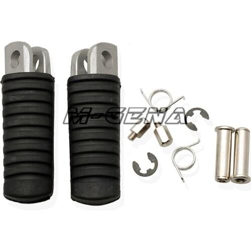 Motorcycle Front Footrests Foot pegs For Kawasaki ZZR250 ZRX400 ZZR400 ZZR600 ZRX400 ZRX1200 ZX-9R ZX-12R Z750 Z1000