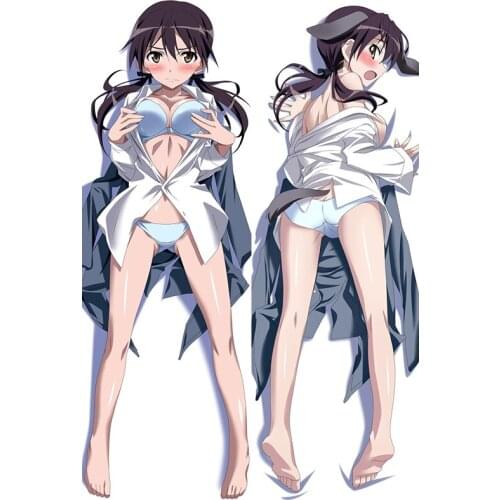 STRIKE WITCHES Hot Japanese Anime Hugging Pillow Cover Case Pillowcases Decorative Pillows Double-Sided 2Way 2WT 50X160CM