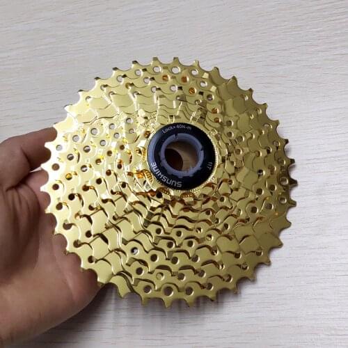 RACEWORK mtb cassette MTB bike 10s 11s 12s speed 46t 50t 52t bicycle freewheel Golden cassette mountain bike flywheel