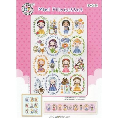 Tt Counted Cross Stitch Kit Fan blowing a fan Handmade Needlework For Embroidery 14ct Cross Stitch Color SODA G135