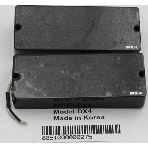 High quality humbucker closed electric bass pickups Black DX4
