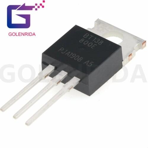 10PCS BT138-800E TO220 BT138-800 TO-220 BT138 138-800E